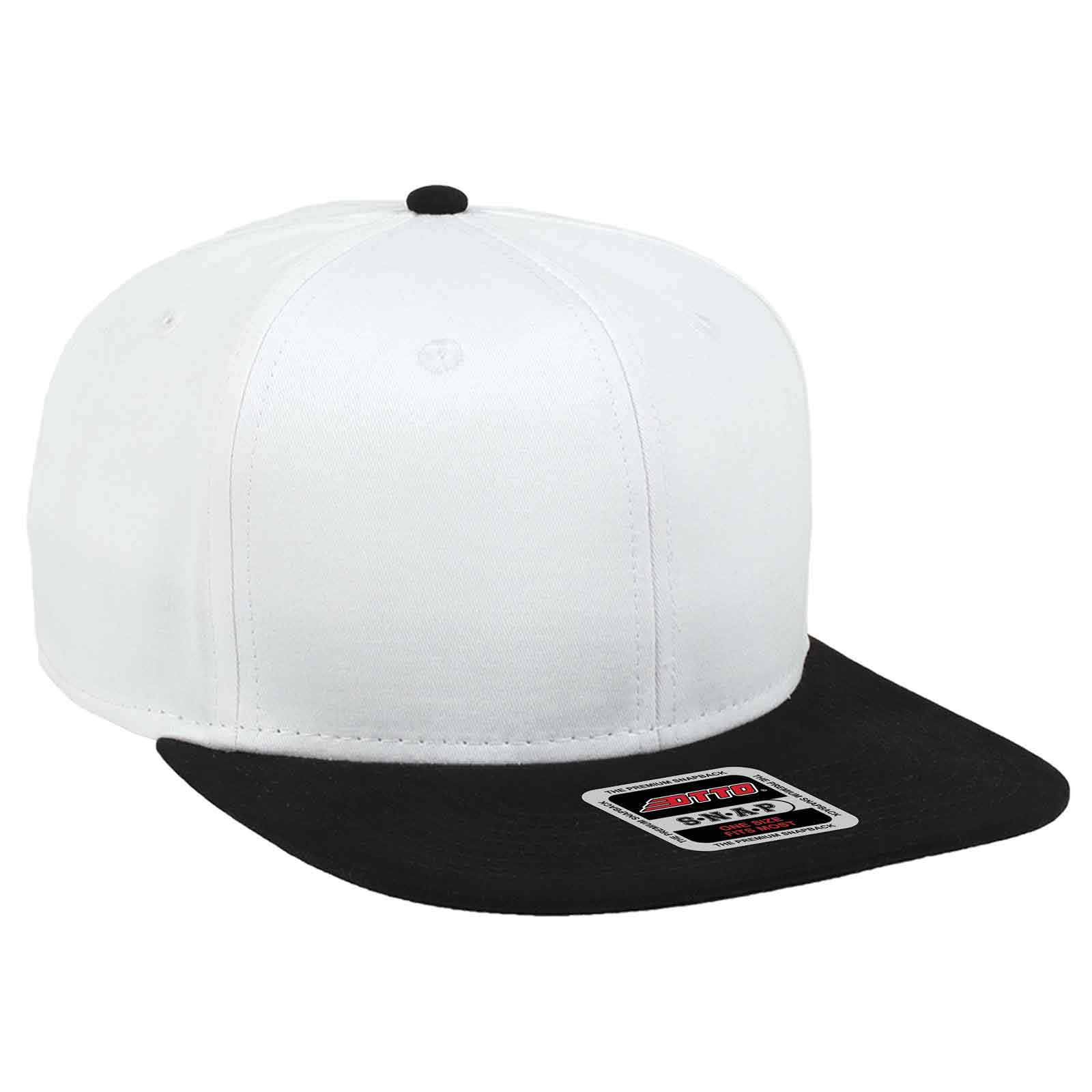 148-1224 OTTO CAP "OTTO SNAP" 6 Panel Mid Profile Snapback Hat | EBay